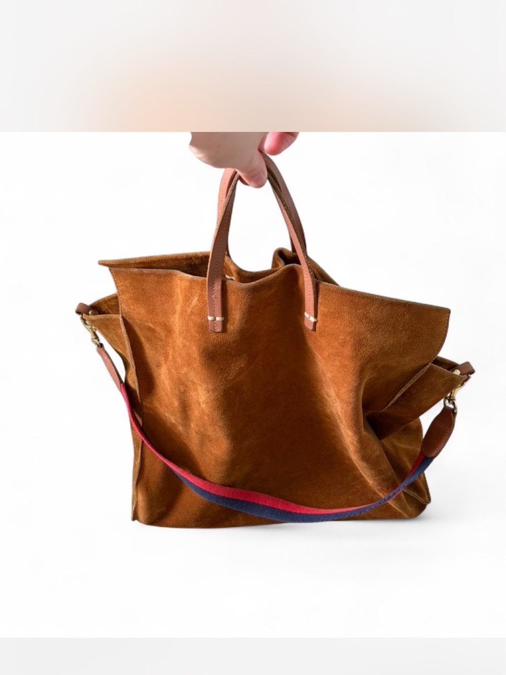 Clare V. Suede Simple Tote